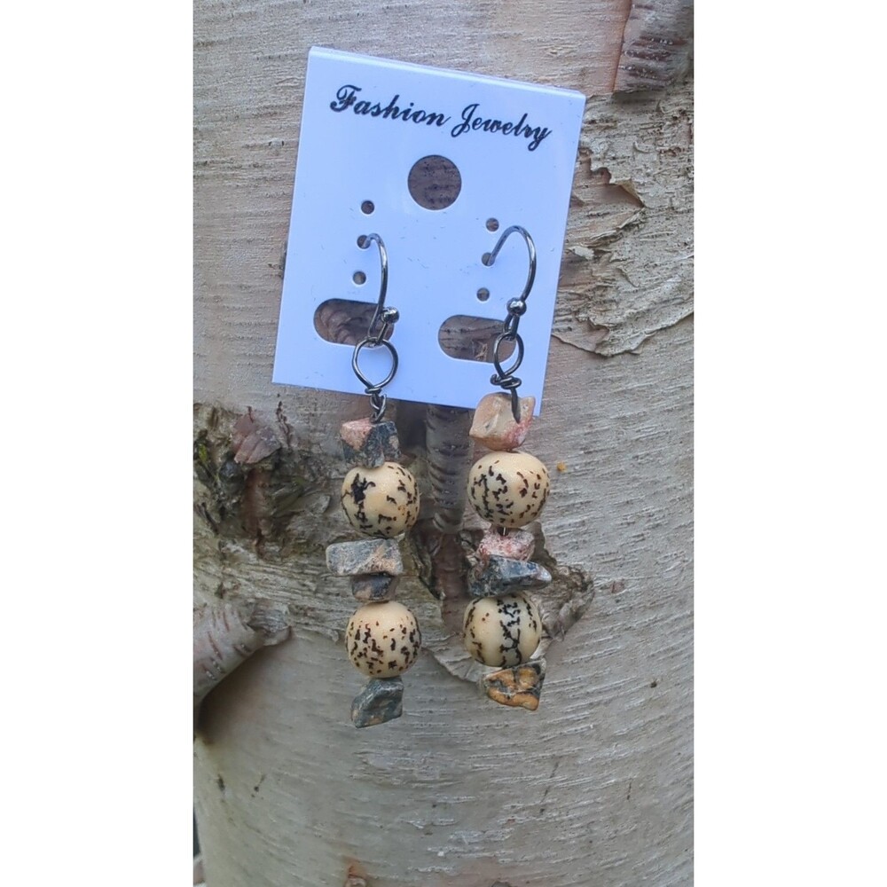 Mixed  Bead Earrings